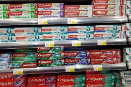 Retail shelf - Toothpaste