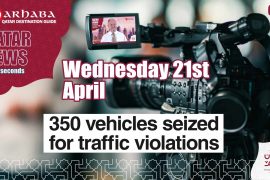 350 vehicles seized for traffic violations