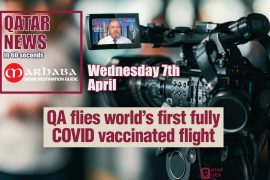 QA flies world's first fully COVID vaccinated flight